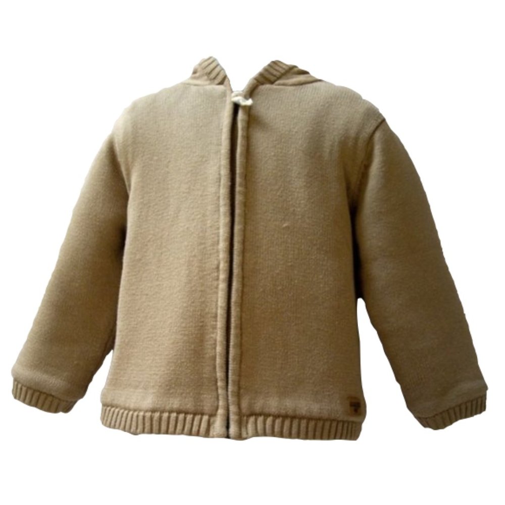 AMX knit and sherpa jacket size 6